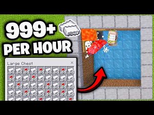 How To Make EASY Iron Farm In Minecraft Bedrock 1.21!