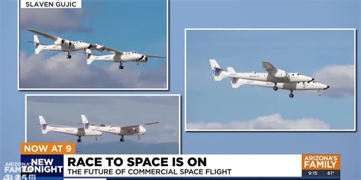 Virgin Galactic mothership EVE makes first flight to Arizona airport