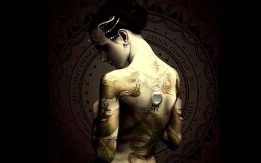 厉害了，CDR高级教程 CorelDRAW矢量人物绘制