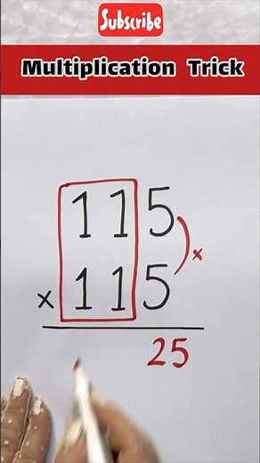 Multiplication Trick #maths