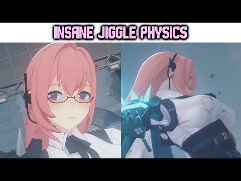 TSUKISHIRO YANAGI'S JIGGLE PHYSICS ARE INSANE 🥵