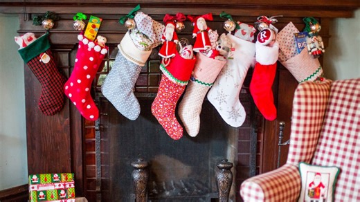 Learn the tradition behind Christmas stockings and get some ideas to fill them