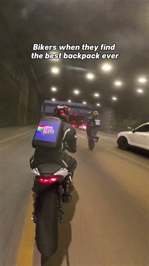 Nothing better than a Nyan Gear backpack --#motorcycle #moto #bikelife #motorbike #nyangear
