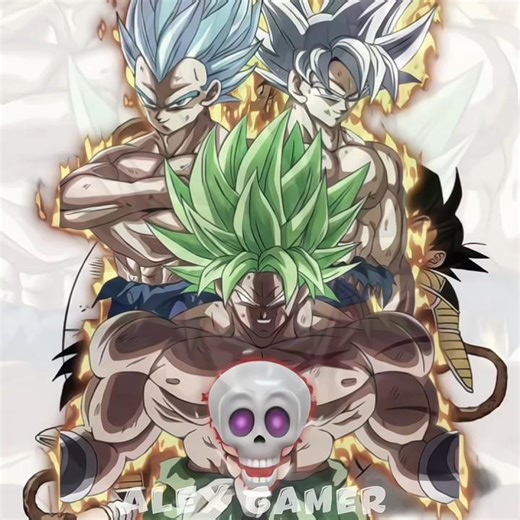 Goku | Vegeta And Broly Best charector 🤯🔥 | Dragon Ball Troll Face #shorts #edit #misspanghal