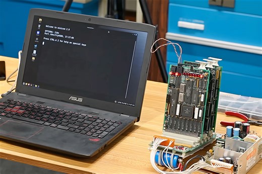 Fascinating Look at a Gas Station Pump Computer from 1993