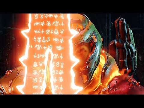 DOOM SLAYER ACQUIRES THE CRUCIBLE SWORD - DOOM ETERNAL Cutscenes