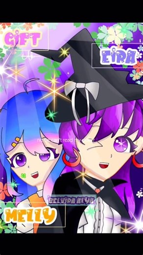 Gift For My Friends 🙌💜. Nama OC temanku itu Eira ygy 😁