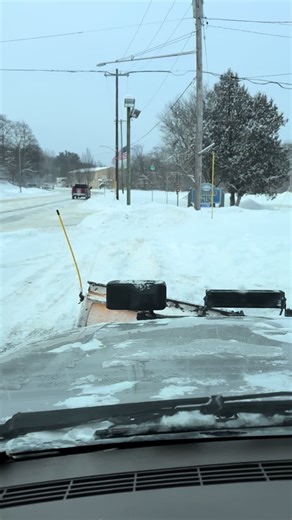 How many of you are constantly cleaning up after someone else when plowing #fyp #fypシ #snow #selfemployed #hustle