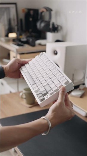 让我5分钟内下单的铝坨坨机械键盘⌨️ #keyboard #unboxing #desktop