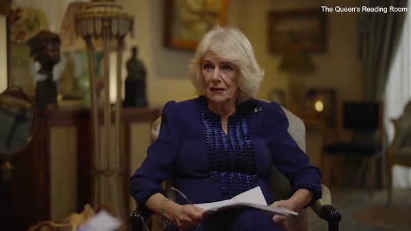 Camilla launches her own podcast for her charity Reading Room