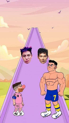 Ronaldo and Messi Take on the Build a Beauty Challenge | DemonHunters Rumi