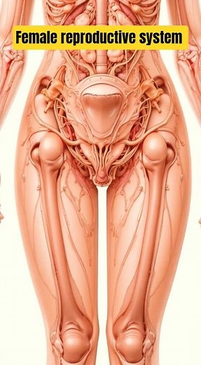 Female Reproductive System Explained | Anatomy & Functions | #shorts #science