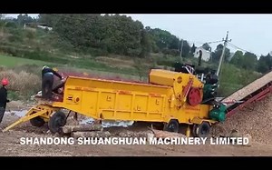 Diesel Wood Chipper Shredder Wood Crusher Machine