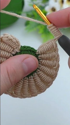 amazing crochet!🤩 easy crochet flower motif making #crochet #knitting #crafts #shorts #asmr