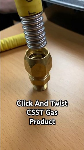 Push In And Tighten Gas Piping