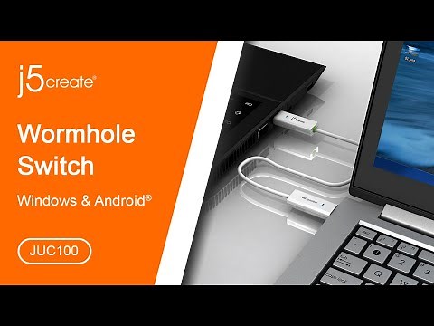 j5create® Wormhole Switch - Windows & Android™ JUC100