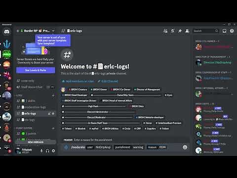 How to log erlc warnings, kicks, and bans.
