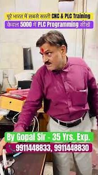 PLC Communication Parameters Class By Gopal Sir #automobile #machine #education #plc #cnc #tranding