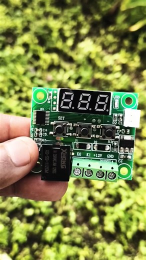 Temparature Controller W1209 thermostat module#shorts #thermostat #temparature