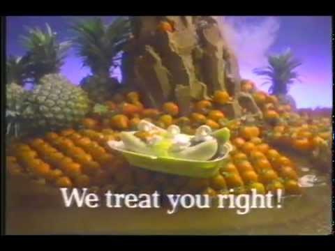 Classic 1983 Dairy Queen Banana Split Ad
