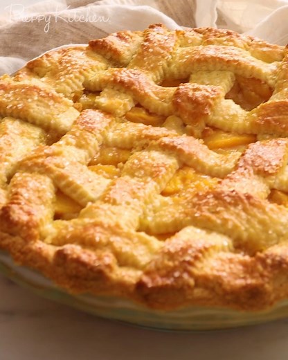 15K views · 674 reactions | Packed with fresh peaches inside a buttery flaky crust, my Peach Pie recipe is an instant summer classic. Enjoy!  | Preppy Kitchen | Facebook