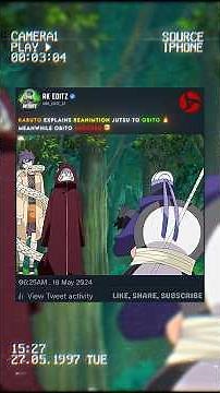 KABUTO EXPLAINS REANIMATION JUTSU 🔥🤯