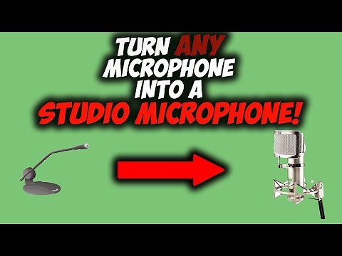 How To Make Your Microphone Sound Better No Audacity!
