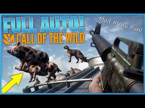 I Made The AR's Full Auto... | Call Of The Wild (Mods)