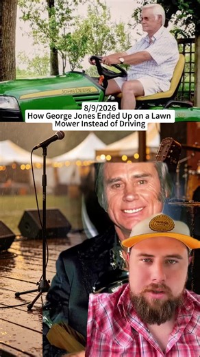 Ever imagine seeing George Jones on a lawnmower? 🚜🥴 From wild nights in Texas to wacky stories with Tammy Wynette, George sure knew how to make an exit! What's your favorite George Jones song? Let’s chat! 🎶 #Funny #Storytime #GeorgeJones #Lawnmower #FYP #Viral #POV #TikTok #Music