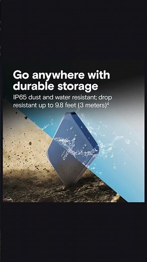 Crucial X10 8TB Portable SSD, Up to 2,100MB/s, USB 3.2 USB-C, External Solid State Drive