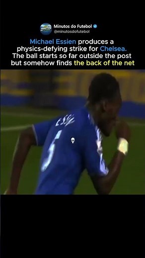 Michael Essien’s Impossible Curve Goal 📐⚽️