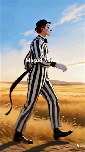 Freedom Expression In Mime #mime #মূকাভিনয় #mime2026 #pantomime #masud_mime #art #cartoon