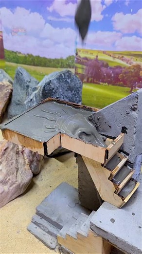 Mini Building on Instagram: "Do you want to own a set of such miniature buildings? #DIY #HouseBuilding #MiniatureModel #Handmade""