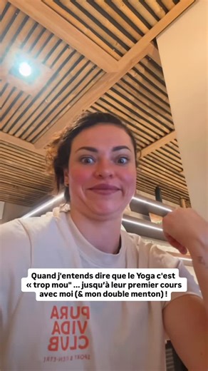Faustine | Yoga & Massage on Instagram: "ce type de paroles avant de découvrir la tempête d’un power yoga 🌪️ à découvrir au 📍 @puravida_sportclub #yogahumour #brestmaville #yogateacher #yogalife"