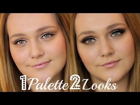MAKEUP TUTORIAL | 1 PALETTE 2 LOOKS | URBAN DECAY NAKED BASICS 2 | DAY TO NIGHT | xoannas