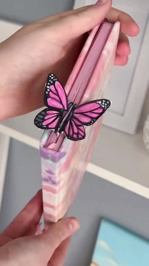 Creative 3D Butterfly Bookmark Tutorial