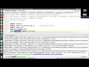 How to build a Multilingual Voice Bot | Rasa chatbot | Coronavirus Awareness