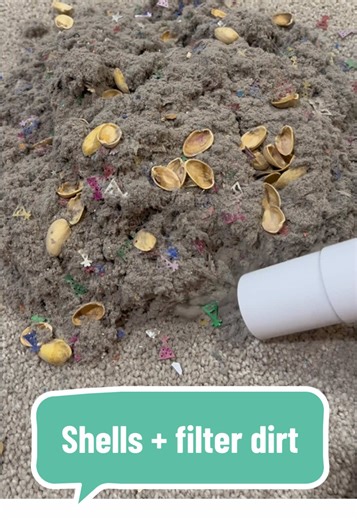 Enhancing Filter Dirt with Pistachio Shells