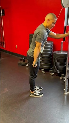 How to do Cable Single Arm Tricep Pushdowns!