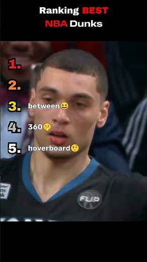 Ranking The Best NBA Dunks Ever! #nba #shorts