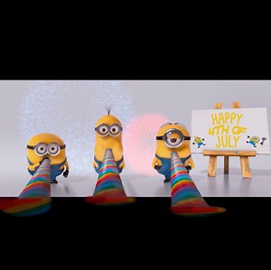 Celebrate this Fourth of July with the #Minions. | Minions