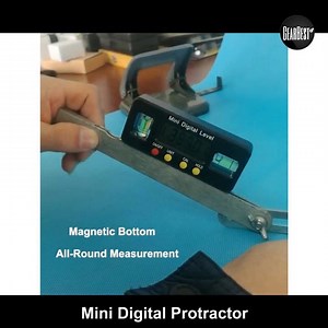 🙃An amazing digital protractor helps you measure the angles and slopes quickly and accurately! 🍒 https://bit.ly/2Qk0a3j | Gearbest Shopping