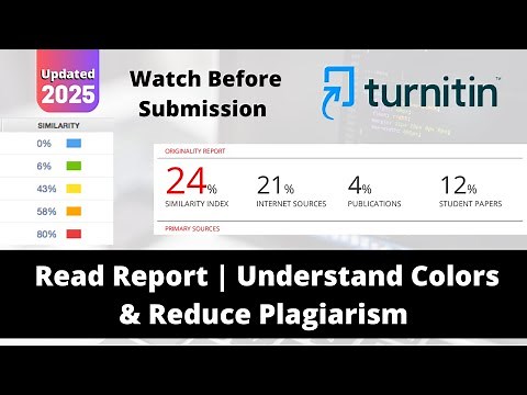 How to Understand Turnitin Similarity Report