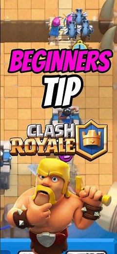 HOW TO PLACE YOUR TROOPS | CLASH ROYALE BEGINNERS TIP