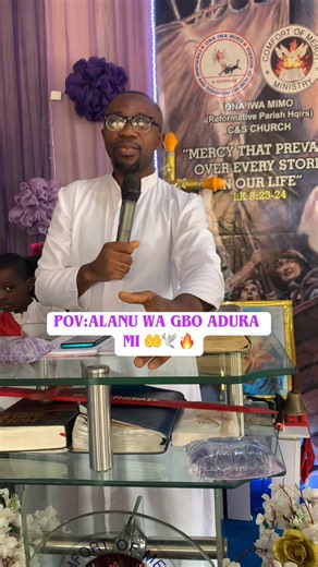 Mercy still speaking beyond humans comprehension #prayerworks #viralvideofypシforyoupageシ #churchtiktok #cherubimandseraphimworldwide #comfortofmercy