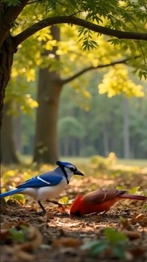 Blue Jay’s Soothing Calls for Deep Relaxation & Focus | Real Bird Sounds for Stress Relief & Sleep