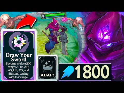 Malzahar, but I'm a Melee Champ with a Sword