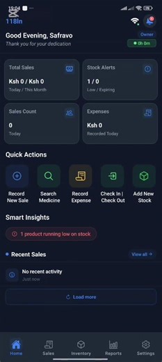 Check-In & Check-Out in DawaSmart | Attendance & Location Tracking