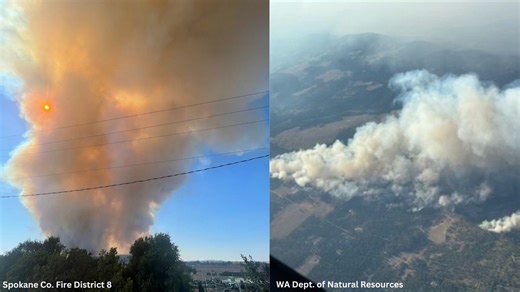 Here's what radio chatter sounded like as the Gray, Oregon Road wildfires sparked