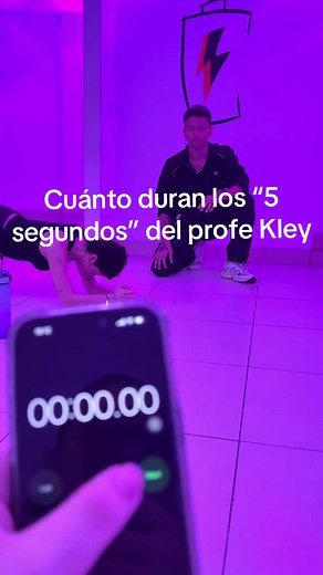Cuánto duran los “5 segundos” del profe Kley: prueba y resultados